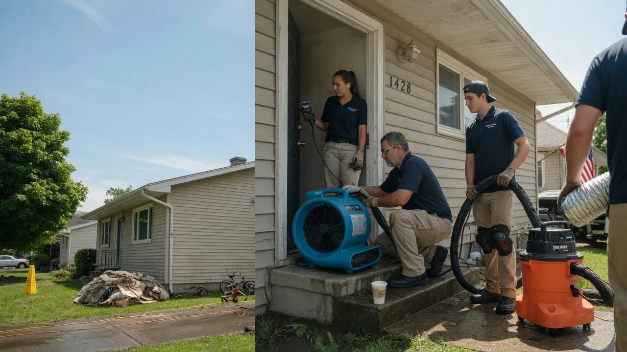 Water Damage Restoration in Westerville, OH near me